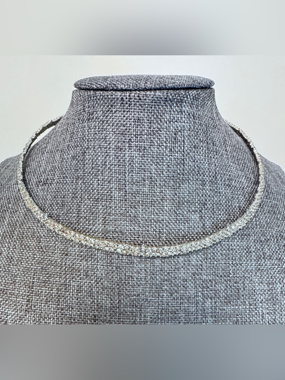 Saks 5th Avenue Crystal Tennis Choker Necklace - Women Jewelry